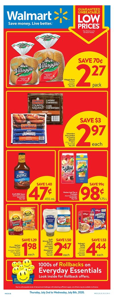 Walmart (ON) Flyer July 2 to 8