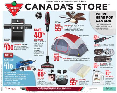 Canadian Tire (ON) Flyer July 3 to 9