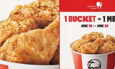 One Bucket, One Meal at KFC