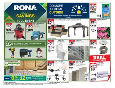 Rona (ON) Flyer July 2 to 8