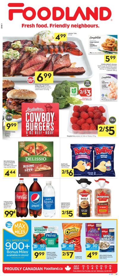 Foodland (ON) Flyer July 2 to 8