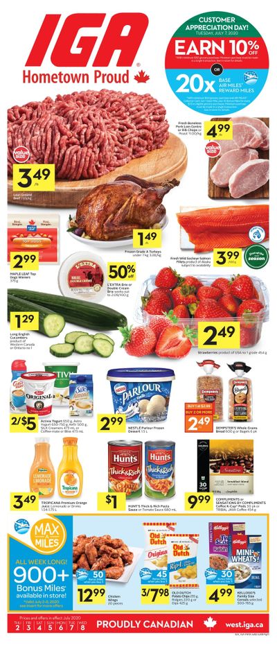 IGA (West) Flyer July 2 to 8