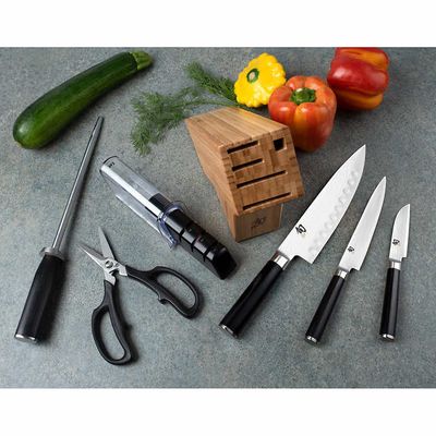 Shun Classic 6-piece Block Set with Pull-through Sharpener On Sale for $349.99 at Costco Canada