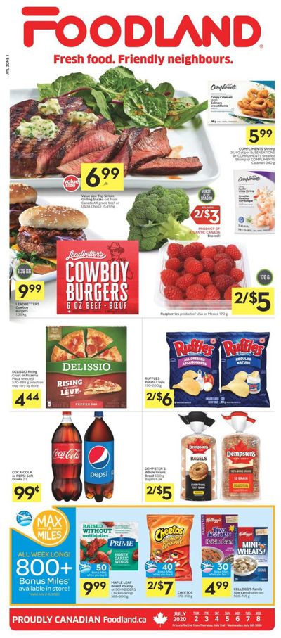 Foodland (Atlantic) Flyer July 2 to 8