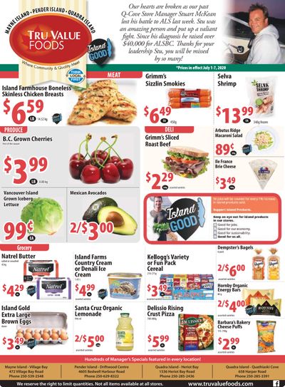 Tru Value Foods Flyer July 1 to 7