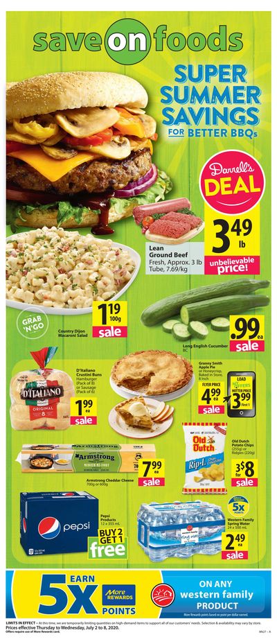 Save on Foods (BC) Flyer July 2 to 8