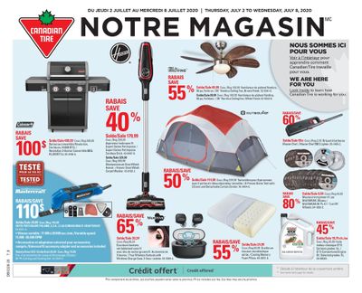 Canadian Tire (QC) Flyer July 2 to 8