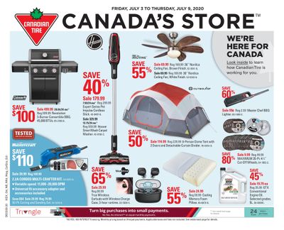 Canadian Tire (Atlantic) Flyer July 3 to 9