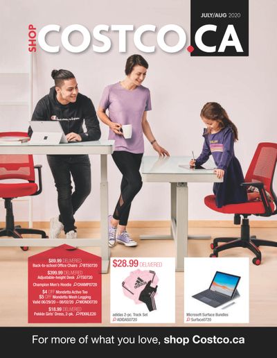 Costco Online Catalogue July 1 to August 31