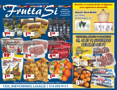 Frutta Si Flyer November 14 to 20