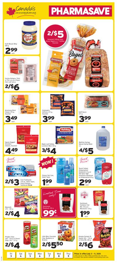 Pharmasave (Atlantic) Flyer July 3 to 9