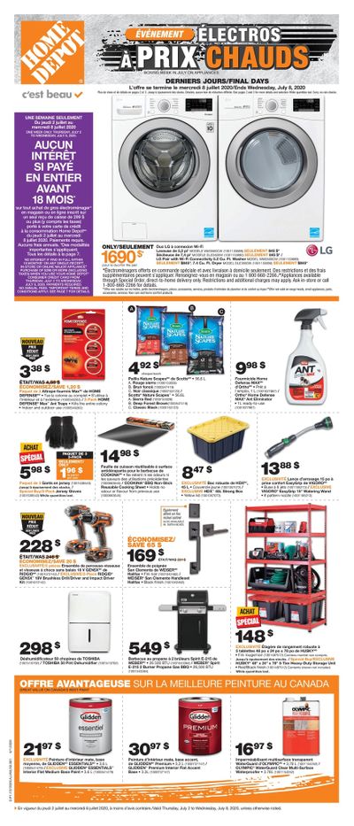 Home Depot (QC) Flyer July 2 to 8