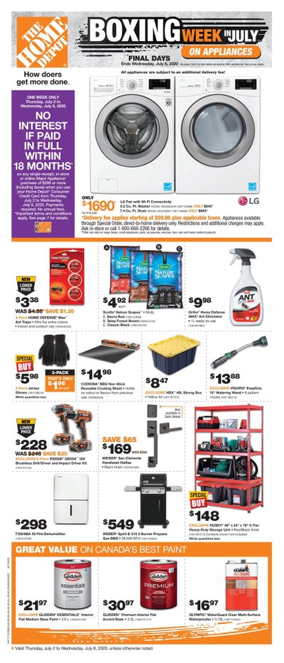 Home Depot (ON) Flyer July 2 to 8