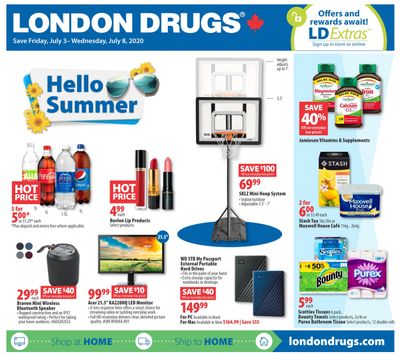 London Drugs Flyer July 3 to 8