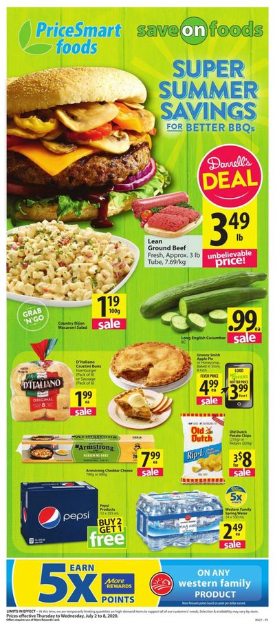 PriceSmart Foods Flyer July 2 to 8