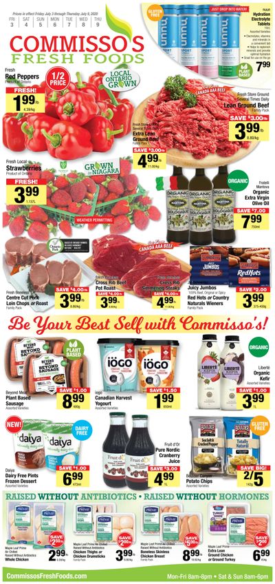 Commisso's Fresh Foods Flyer July 3 to 9