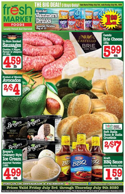 Fresh Market Foods Flyer July 3 to 9