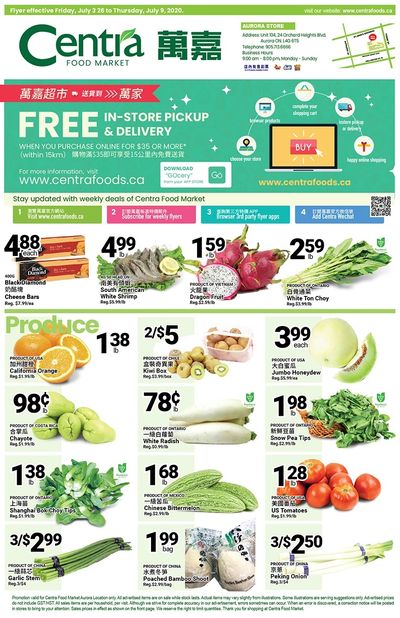 Centra Foods (Aurora) Flyer July 3 to 9