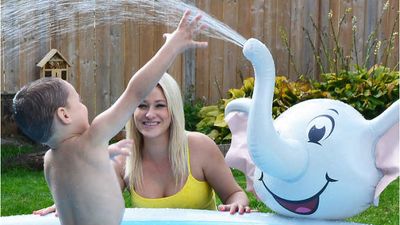 Kids’ Inflatable Elephant Swimming Pool On Sale for $49.99 at Costco Canada