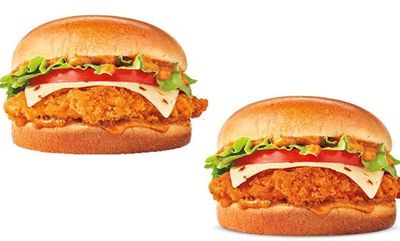 Cajun Crispy Chicken Sandwiches at Burger King