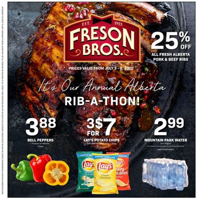 Freson Bros. Flyer July 3 to 9