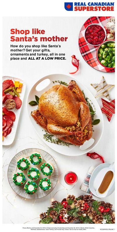 Real Canadian Superstore Holiday Guide November 15 to December 25