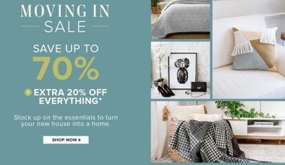 Linen Chest Canada Deals: Save Up to 70% OFF Moving In Sale + Extra 20% OFF Everything + More