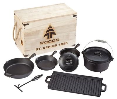 Woods Cast Iron Set On Sale for $99.99 (Save $70) at Canadian Tire Canada