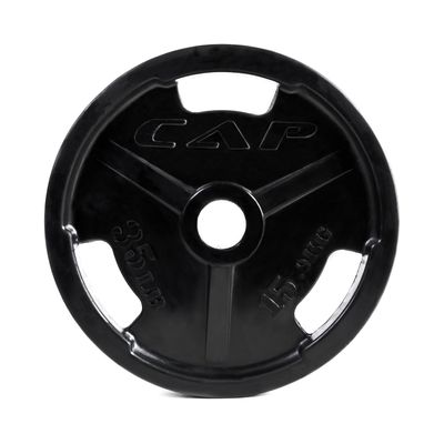 CAP Barbell Olympic Rubber Grip Plate, 35 lbs On Sale for $47.97 at Walmart Canada
