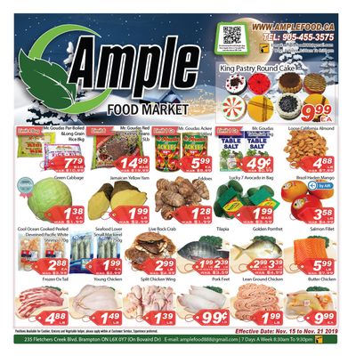 Ample Food Market Flyer November 15 to 21
