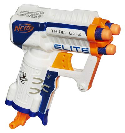 Nerf N-Strike Elite Triad EX-3 Blaster on Sale for $ 10.39 at Amazon Canada