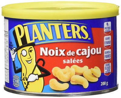 Planters Salted Cashews 200G on Sale for $ 3.49 (Save $ 2.00 ) at Amazon Canada