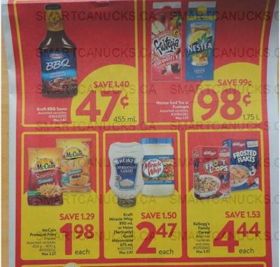 Walmart Canada: McCain Wedges or Breakfast Potatoes 98 Cents After Coupon