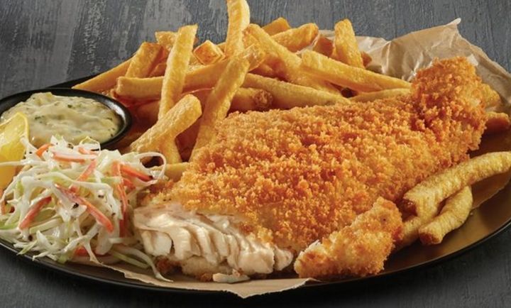 Hand-Breaded Fish & Chips at Swiss Chalet Hand-Breaded Fish & Chips at Swiss Chalet