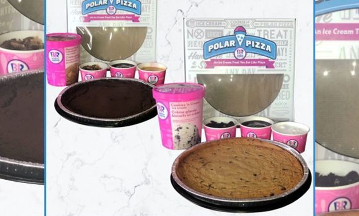 DIY-POLAR-PIZZA at Baskin Robbins DIY-POLAR-PIZZA at Baskin Robbins