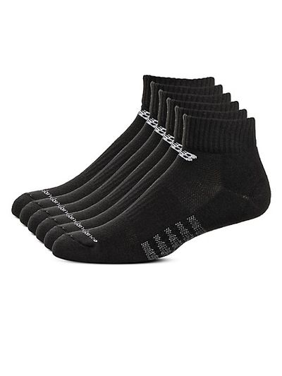 Mens 6 Pair Pack White Core Cotton Quarter Socks On Sale for $12.99 at Hudson's Bay Canada