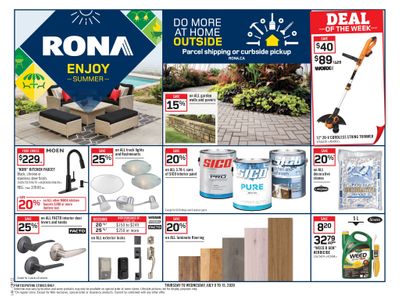 Rona (ON) Flyer July 9 to 15