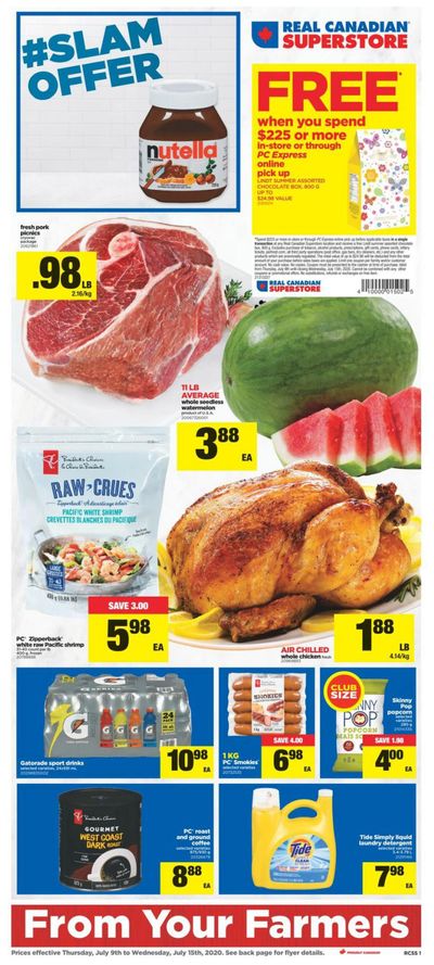 Real Canadian Superstore (ON) Flyer July 9 to 15