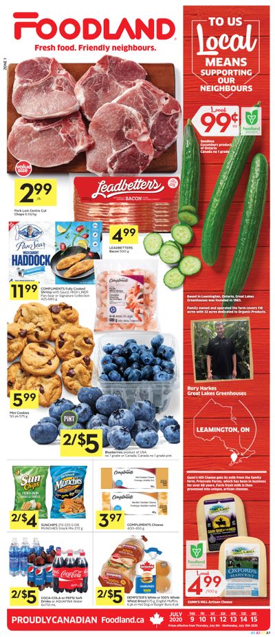 Foodland (ON) Flyer July 9 to 15