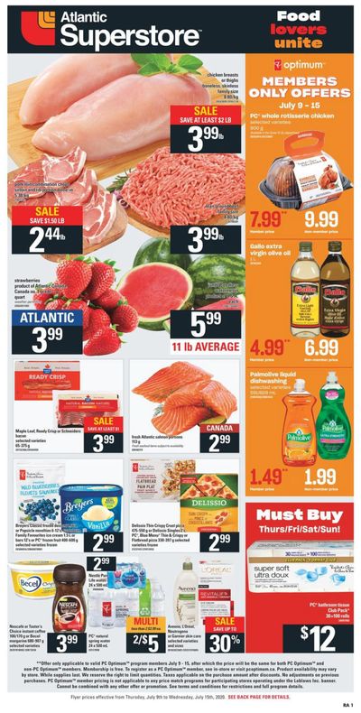 Atlantic Superstore Flyer July 9 to 15