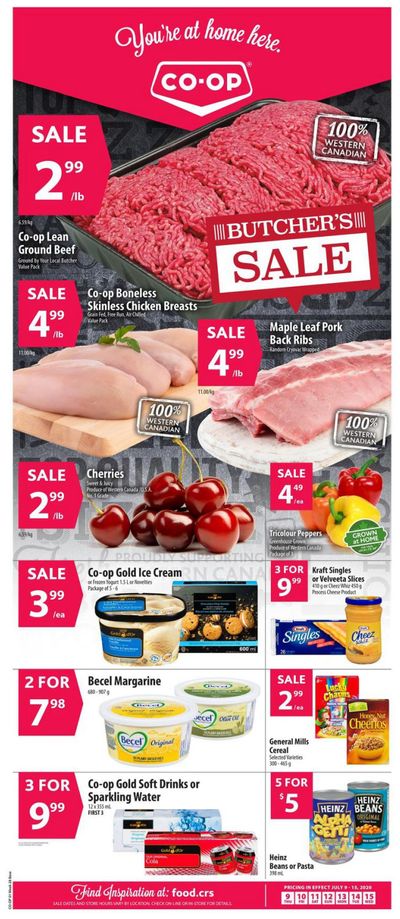 Co-op (West) Food Store Flyer July 9 to 15