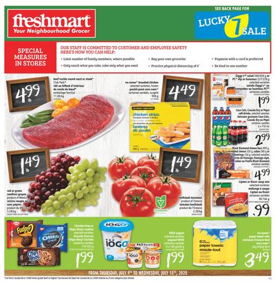Freshmart (ON) Flyer July 9 to 15