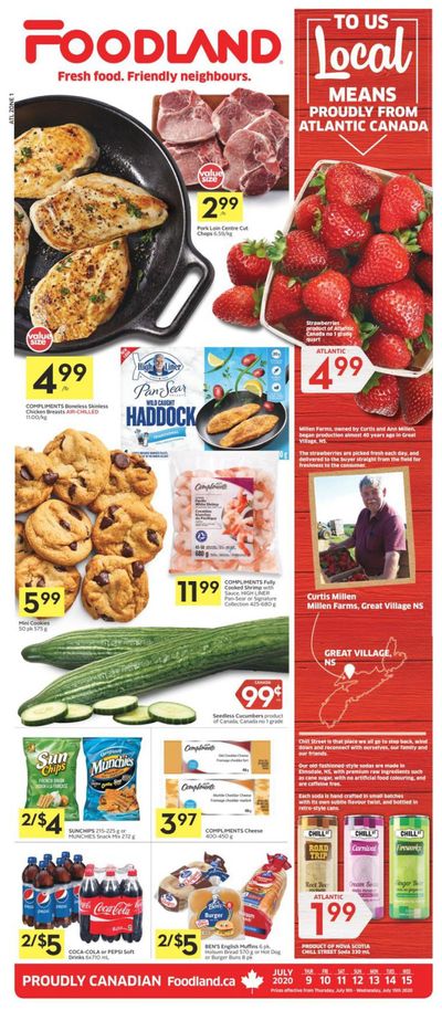 Foodland (Atlantic) Flyer July 9 to 15