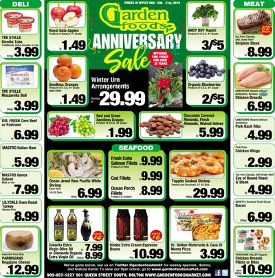 Garden Foods Flyer November 15 to 21