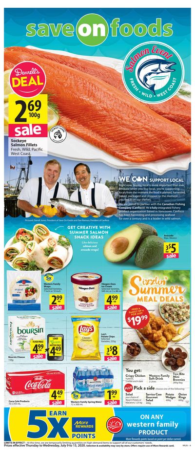 Save on Foods (BC) Flyer July 9 to 15