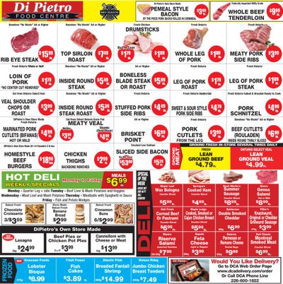 Di Pietro Food Centre Flyer July 9 to 15