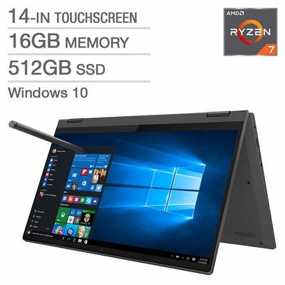 Lenovo Ideapad Flex 5 81X20067CF 2-in-1 Laptop, AMD Ryzen 7 4700U On Sale for $1,029.99 at Costco Canada