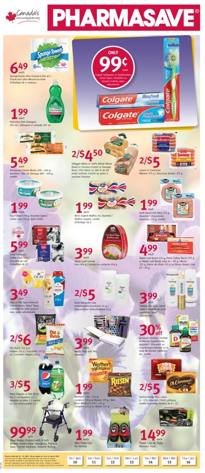 Pharmasave (NB) Flyer July 10 to 16