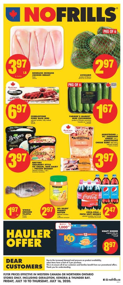 No Frills (West) Flyer July 10 to 16