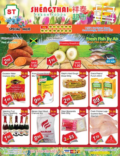 Shengthai Fresh Foods Flyer July 10 to 23